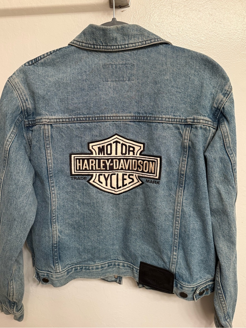 Vintage 1998 Harley-Davidson Women's Denim Jacket